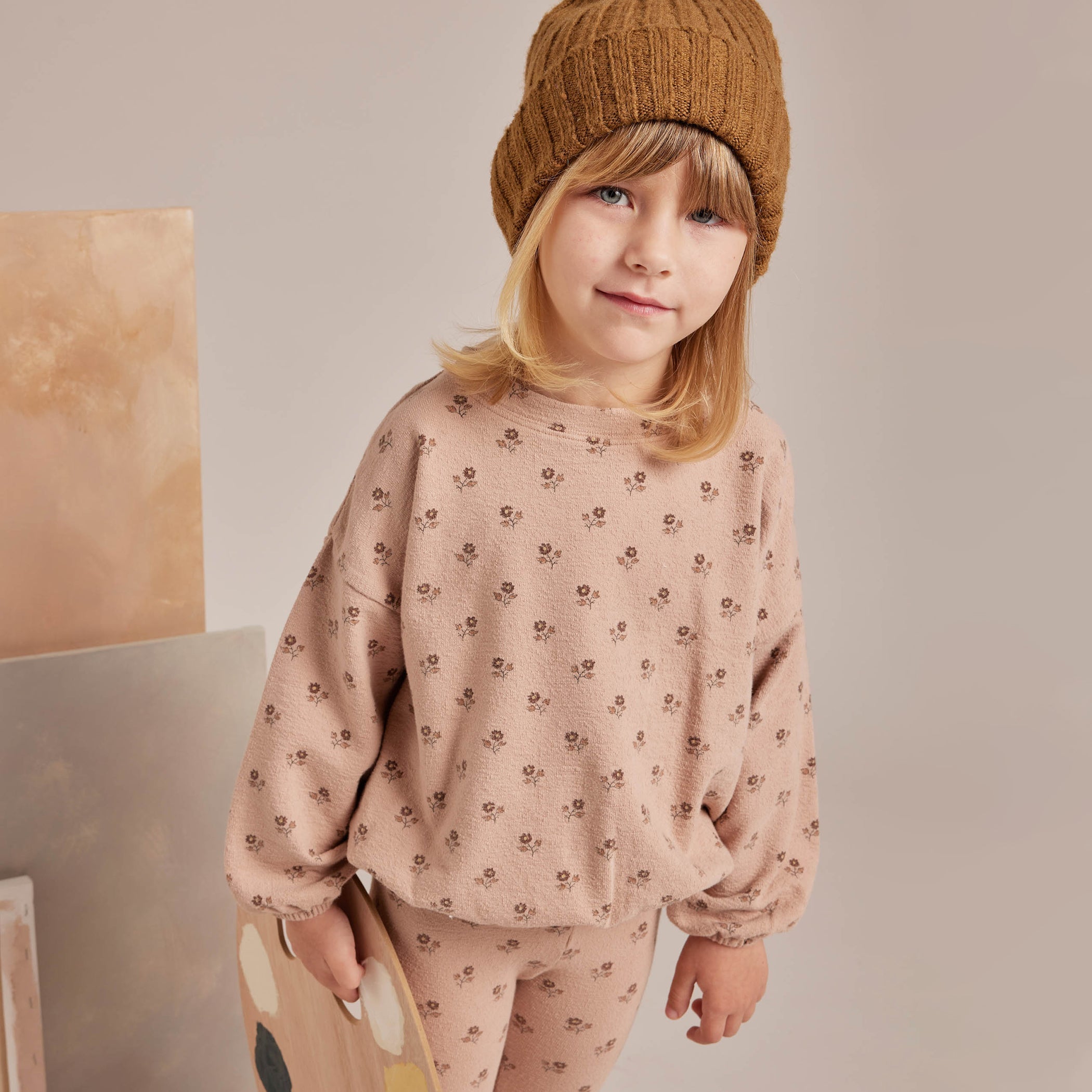 || ROSE – Shoppe SLOUCHY ENGLISH PULLOVER Fawn