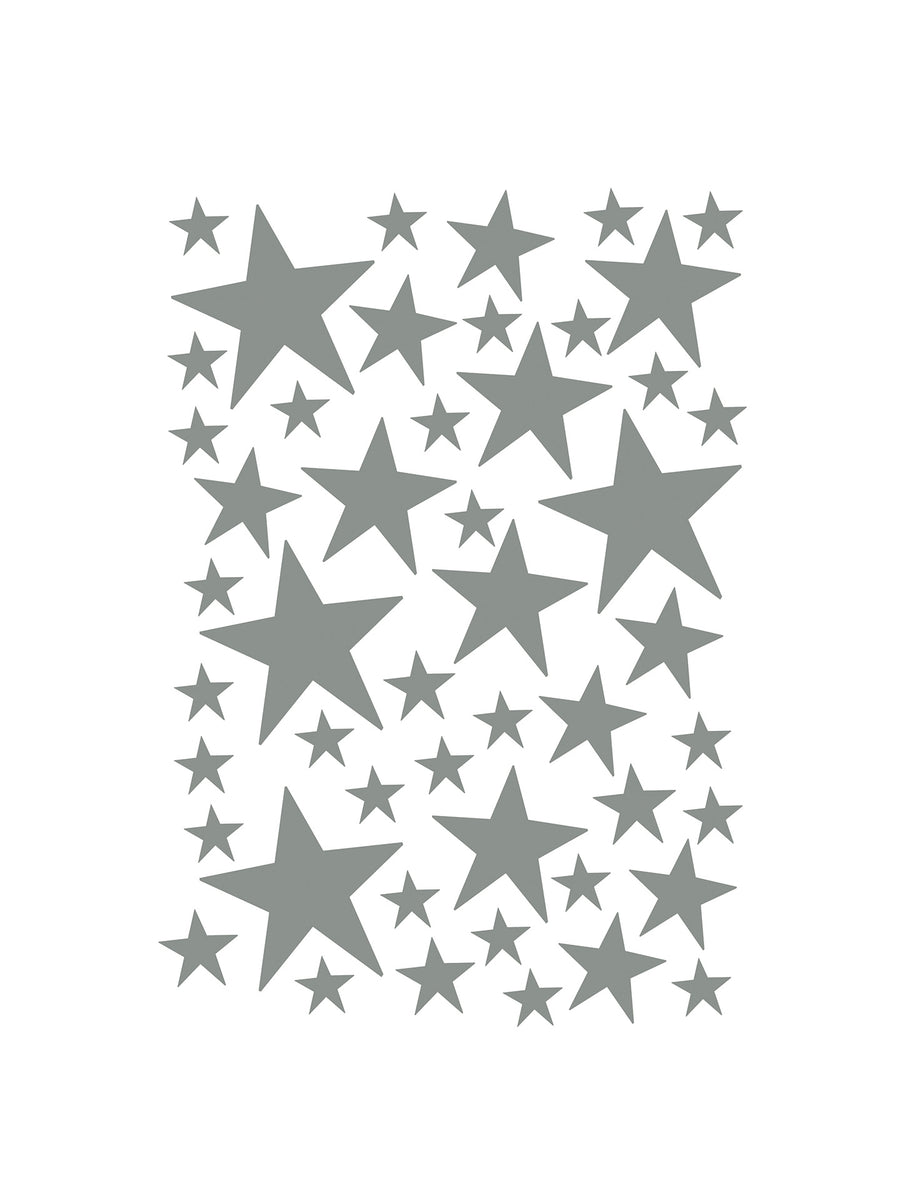 Mini Stars Wallstickers / Grey