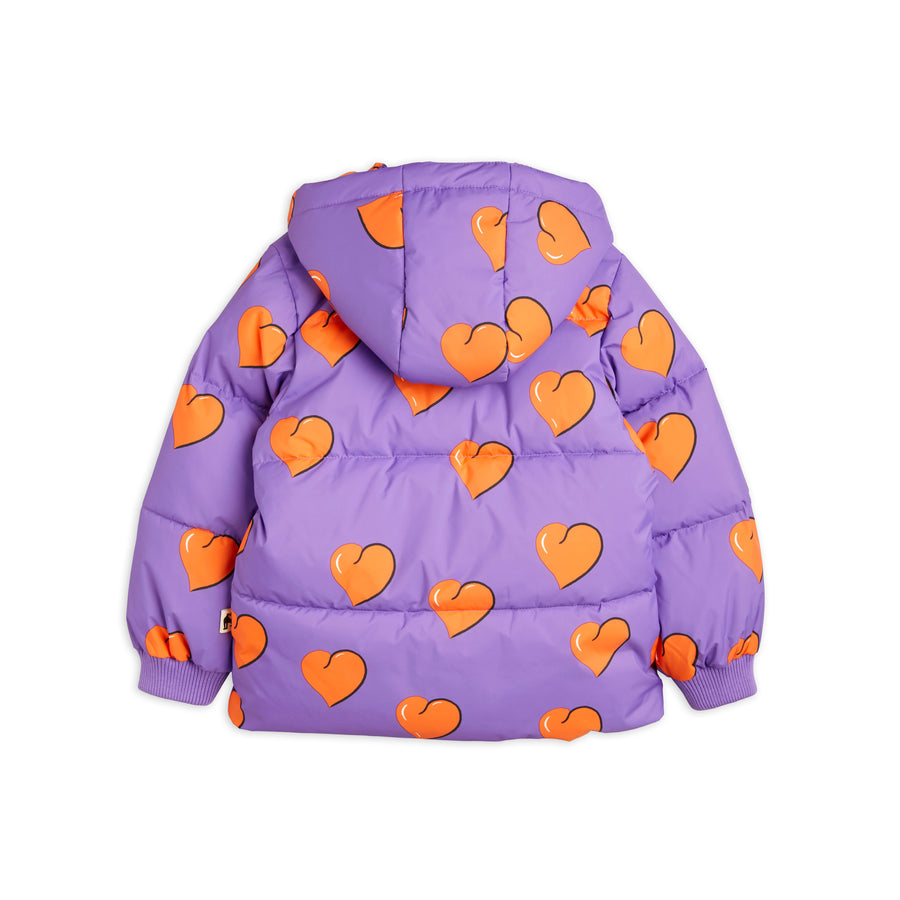 Hearts puffer jacket