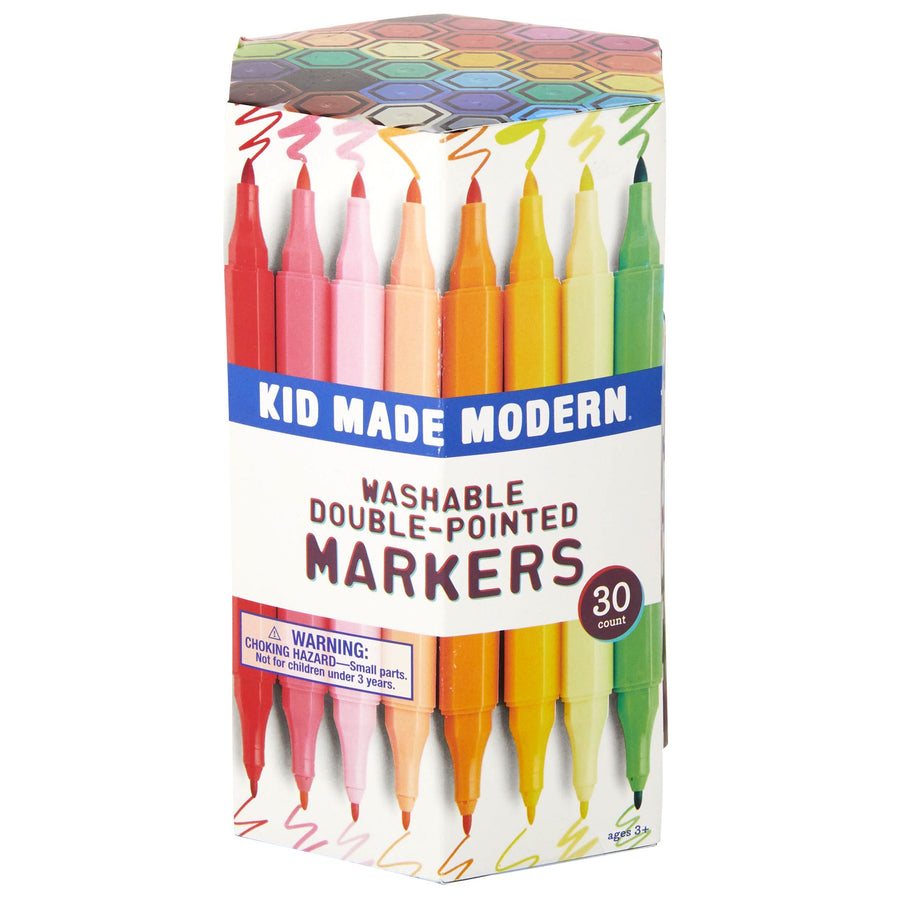 Washable Double Pointed Markers / Set of 30