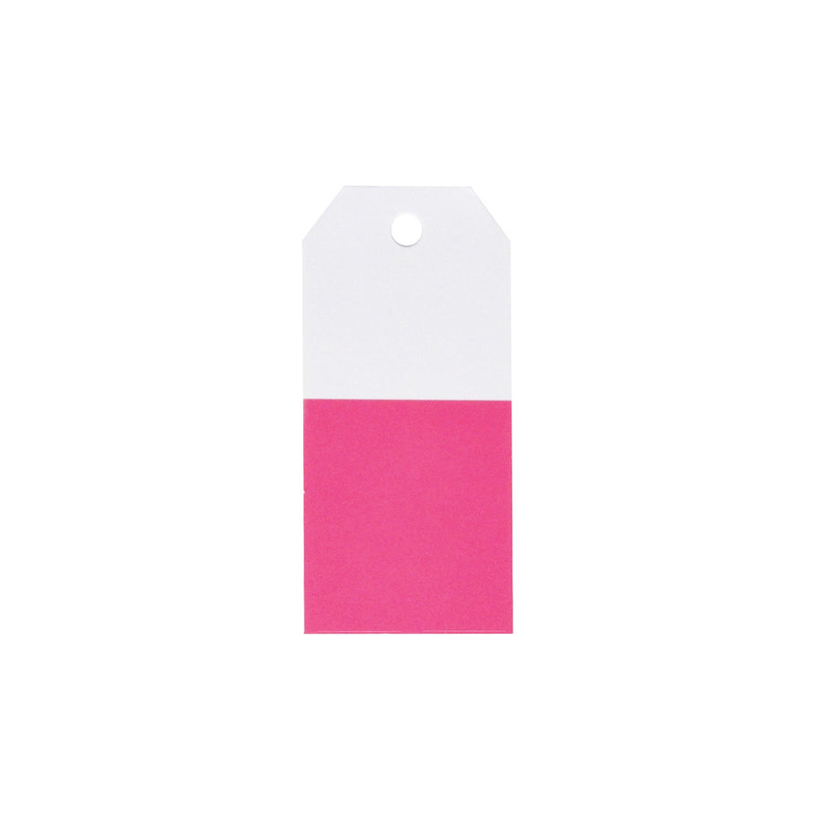 12 Gift Tags / Bright Pink